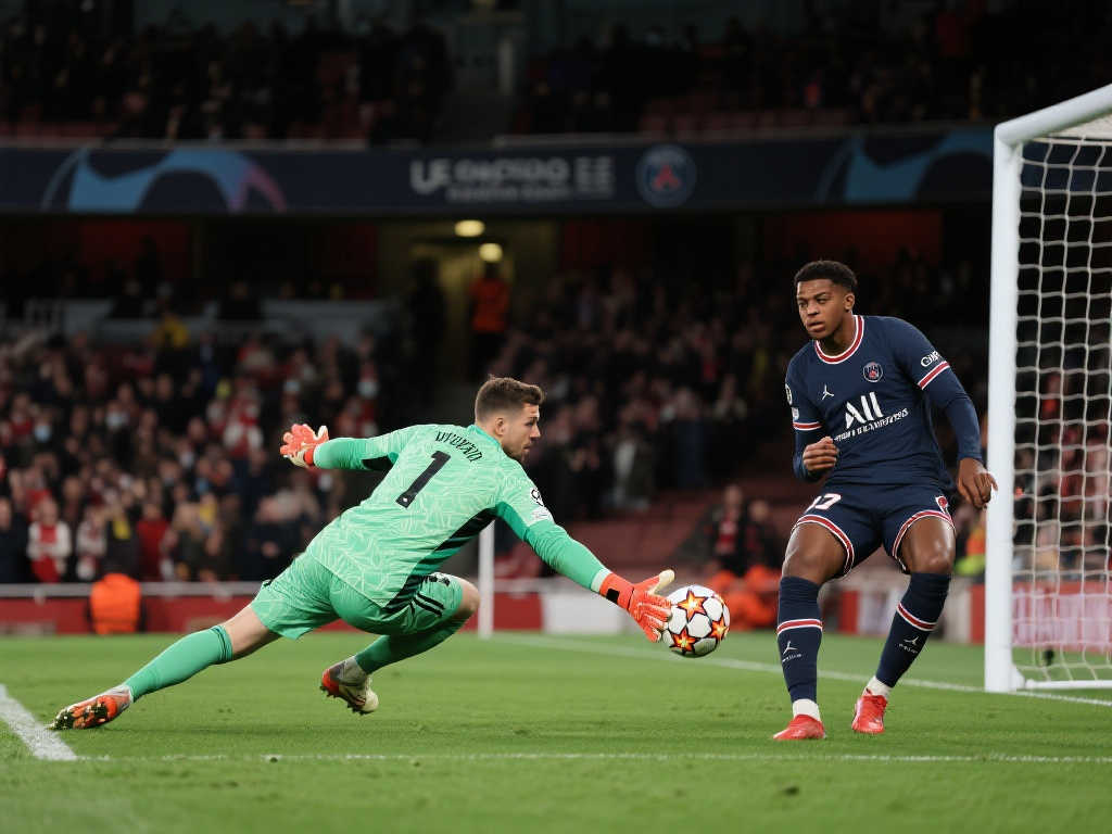 拉亚神勇扑点！阿森纳门将本赛季欧冠再创佳绩